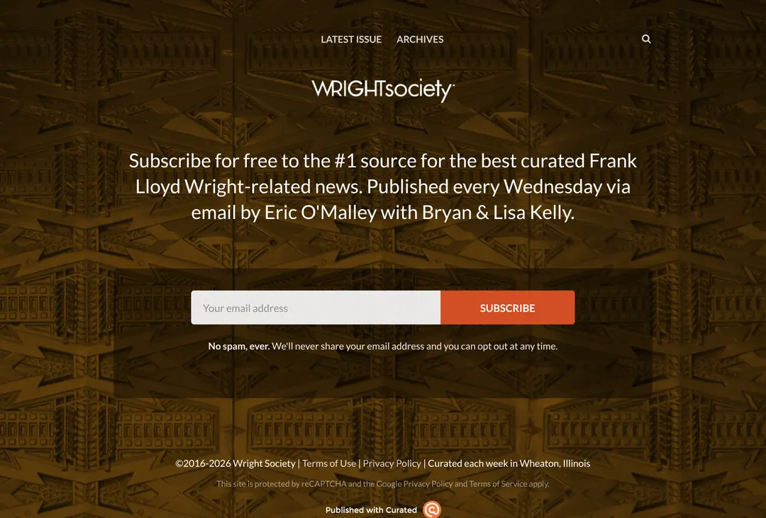 The Wright Society publication website
